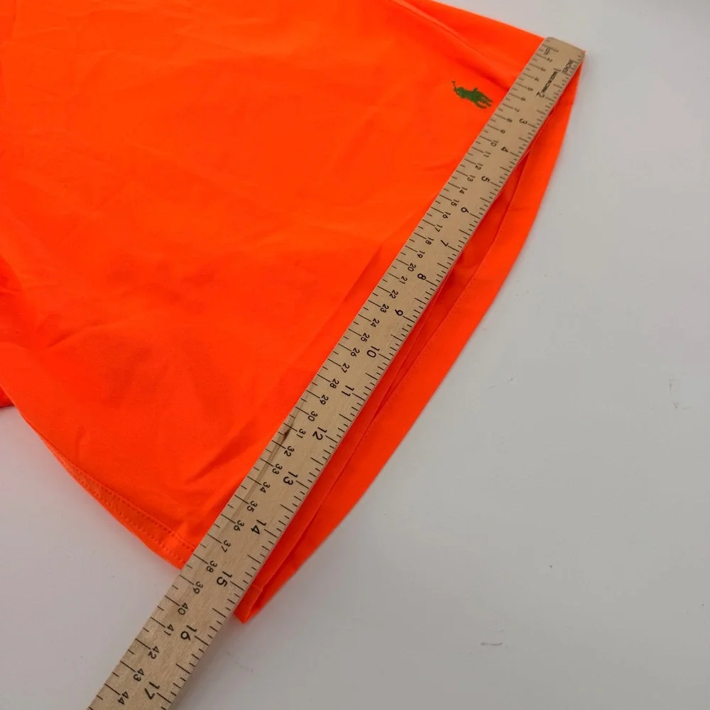 Polo Ralph Lauren Swim Trunks Mens 2LT Orange Neon Cargo Classic Fit New